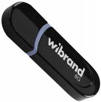 USB Flash 8Gb Wibrand Panther USB 2.0, Black (WI2.0/PA8P2B)