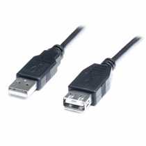 USB продовжувач 2.0 AM-AF 3.0m Black (101009) Real-El