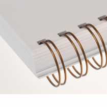 Пружини металеві wireMARK 9.5 мм, бронзові (100 шт.) (уп.)