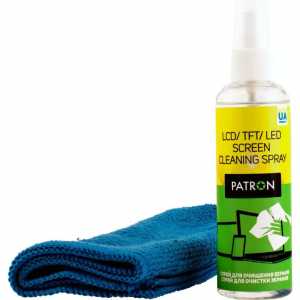 Спрей PATRON Screen spray for TFT/LCD/LED 100мл (F3-017) + серветка
