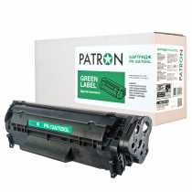 Картридж HP №12A LJ 1010 Black (CT-HP-Q2612A-PN-GL) (PN-12A/703GL) PATRON Green Label