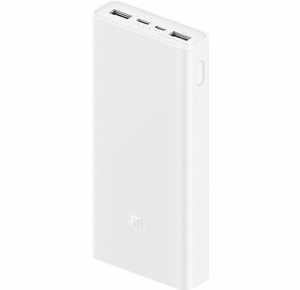Портативна батарея Xiaomi Mi Power Bank 3 20000mAh, 18W біла  (PLM18ZM)