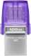 USB Flash 128Gb Kingston DataTraveler microDuo 3C USB 3.2/Type C, purple (DTDUO3CG3/128GB)