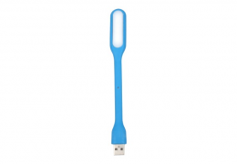 Лампа гнучка USB LED Nomi блакитна, 311482