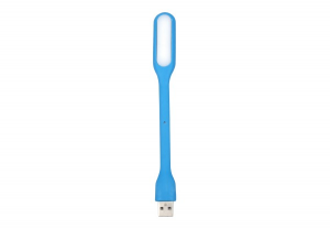 Лампа гнучка USB LED Nomi блакитна, 311482