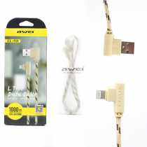 Кабель USB Lightning Awei CL-92 2м Кабель USB Lightning Awei CL-92 2м