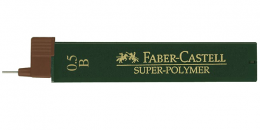 Грiфель  0,5мм B, Faber-Castell