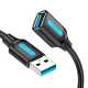 Дата кабель Vention USB 3.0 A Male to USB,  3m, red- black PVC Type (CBHBI)