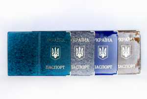 Обкладинка для паспорта України (полімер)