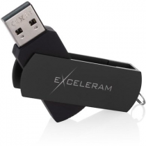 USB Flash 32Gb eXceleram P2 Series Black/Black (EXP2U2BB32) USB 2.0