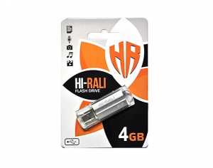 USB Flash 4Gb Hi-Rali Corsair series Silver