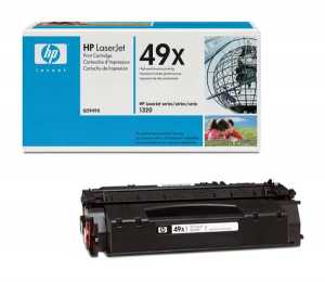 Заправка картриджа HP №49X Black (Q5949X)