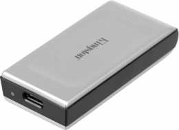 Накопичувач SSD USB 3.2 500GB Kingston, сірий (SXS2000/500G)