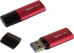USB Flash 64Gb Apacer AH25B  USB 3.1, Red