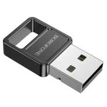 Перехідник Bluetooth to USB, BOROFONE DH8, black (6941991109652)