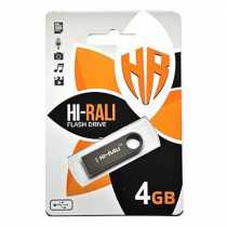 USB Flash 4Gb Hi-Rali Stark series, чорний (Hl-4GBSTBK)