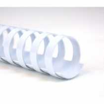 Пластикові пружини 51мм, білий колір, Bindmark, (50шт)