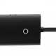 USB-Хаб Baseus Lite Series 4-Port, USB-A to 4x USB 3.0,  2м, чорний (WKQX030201)