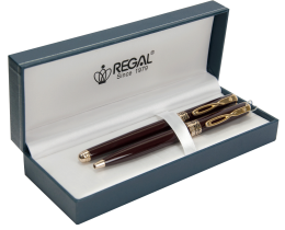 Набір ручок (П+К) в.подарунковому футлярі Regal
