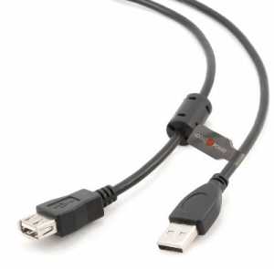 USB продовжувач 2.0 AM-AF 4.5m, LogicPower