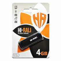 USB Flash 4Gb Hi-Rali Taga Black