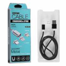 Кабель USB Universal DM-M15 Magnetic, Metal 1200 мм (Charge3in1)