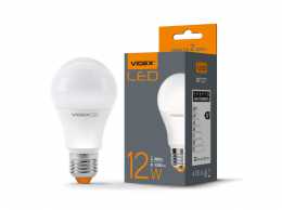 LED Лампочка Videx A60E, Е27, 12 Вт, 3000К (енергозберігаюча)
