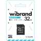 Карта пам’яті MicroSD 32Gb Wibrand (class10 + SD адаптер) (WICDHU1/32GB-A)