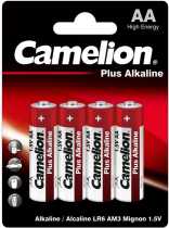 Батарейка CAMELION Plus Alkaline AA/LR6 BP4  C-11000406 (за Шт)