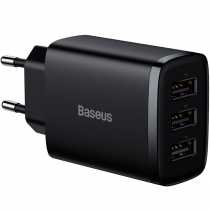 МЗП Baseus Compact 3U 17W, чорний (CCXJ020101)