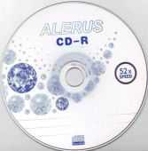 Диск CDR 700Mb Alerus 52x, Bulk50 (за ШТ)