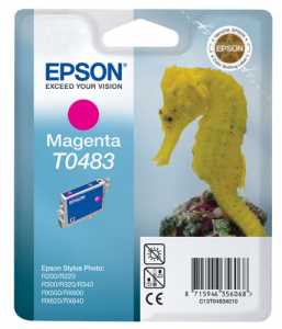 Заправка картриджа EPSON Stylus Photo R200 Magenta (T0483)