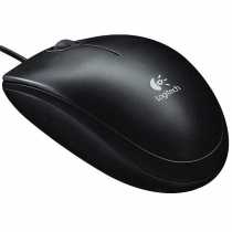 Мишка Logitech B100 Black (910-003357), провідна USB