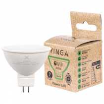 LED Лампочка Vinga, GU5.3, 6 Вт, 4000 К (енергозберігаюча)