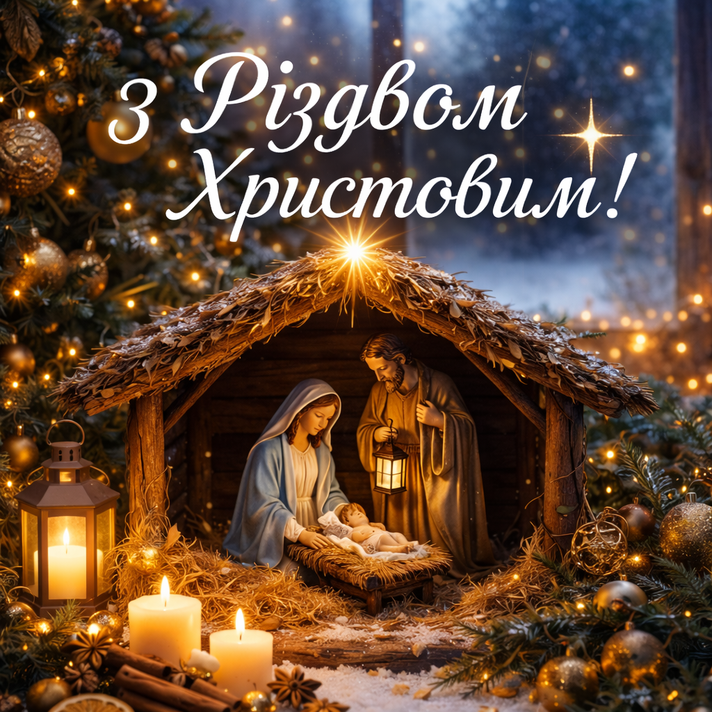 З Різдвом Христовим